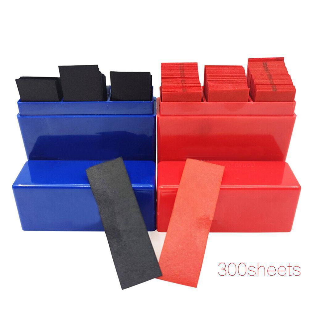 Teeth Whitening Professional - 300 Sheets Dental Articulating Paper Blue
