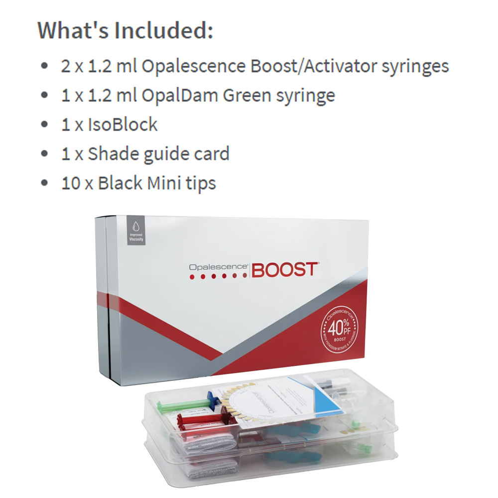 Opalescence Boost 40% PF Ameri - Teeth Whitening Gel Opalescence recension och pris