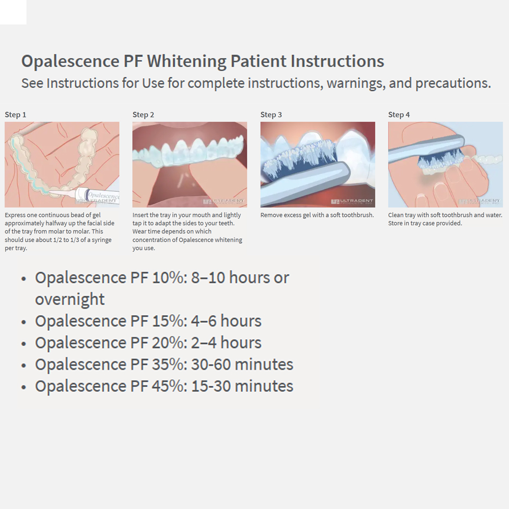 Opalescence Whitening 20% PF 2 - Teeth Whitening In Office recension och pris