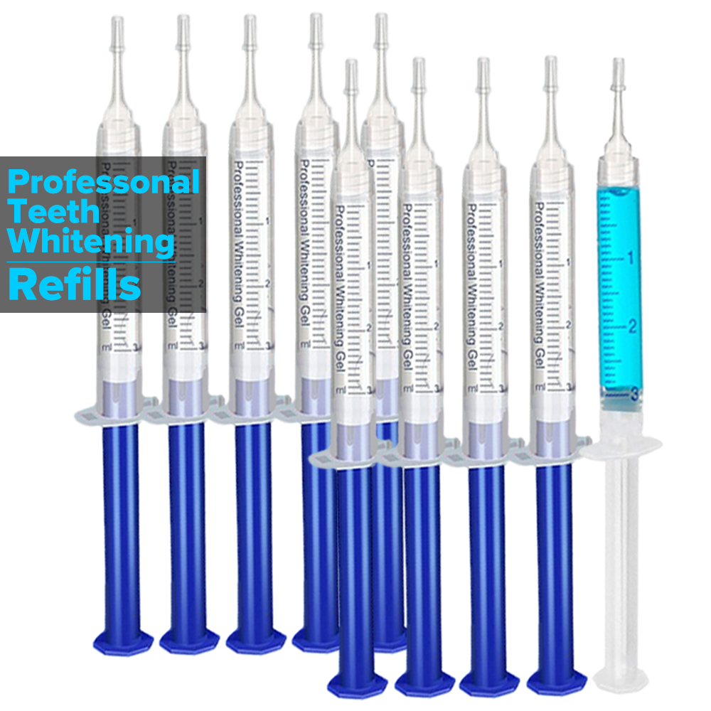 Teeth Whitening Gel Refill Syr - Teeth Whitening Led Kit recension och pris