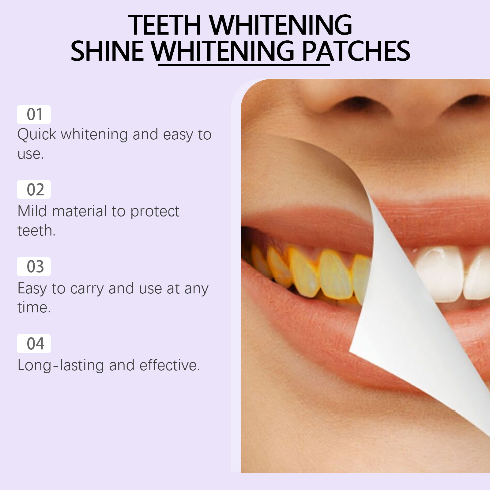 Purple Teeth Whitening Strips  - Teeth Whitening Strips Crest recension och pris