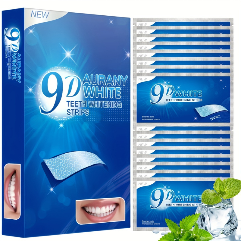 21 Pairs of 9D Aurany White Te - Teeth Whitening Paste recension och pris
