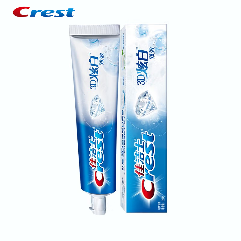 Crest 3D MICA Toothpaste Fluor - Teeth Whitening Paste recension och pris