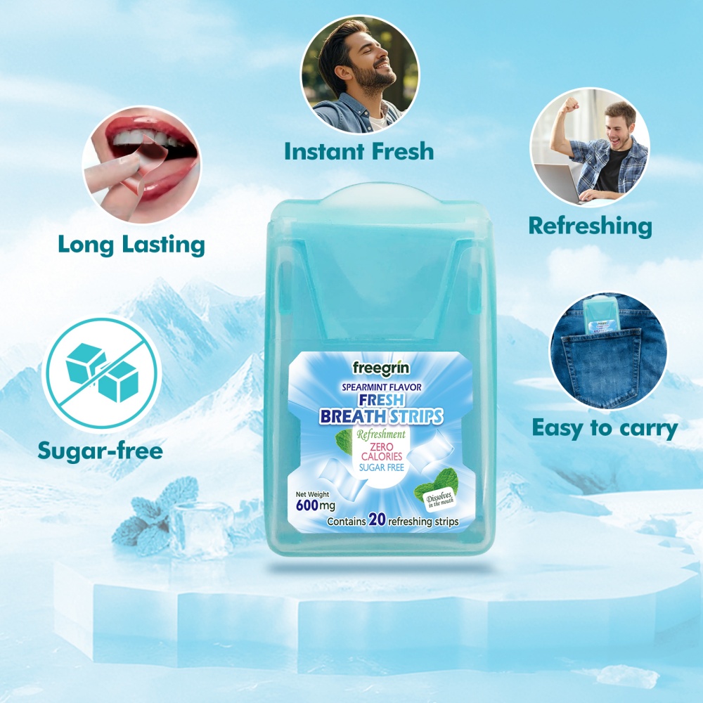 FREEGRIN Spearmint Flavored Fr - Teeth Whitening In Office recension och pris