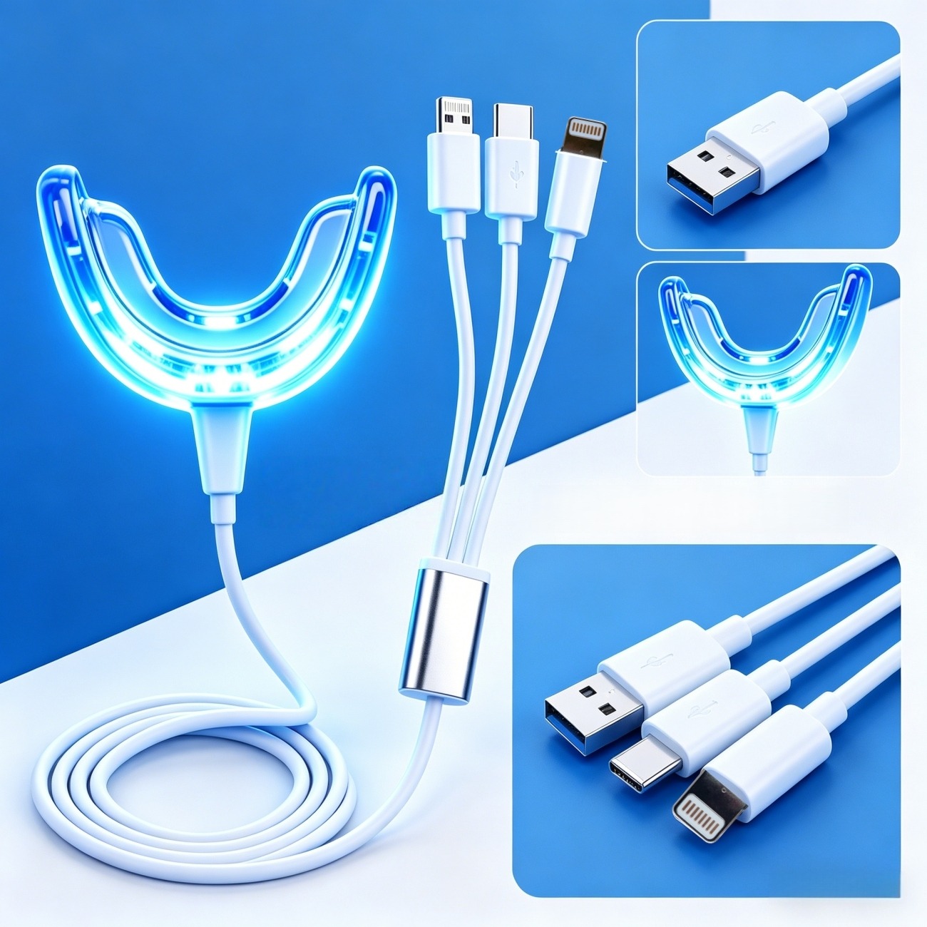 LED Portable Teeth Whitening K - Teeth Whitening Led Kit recension och pris