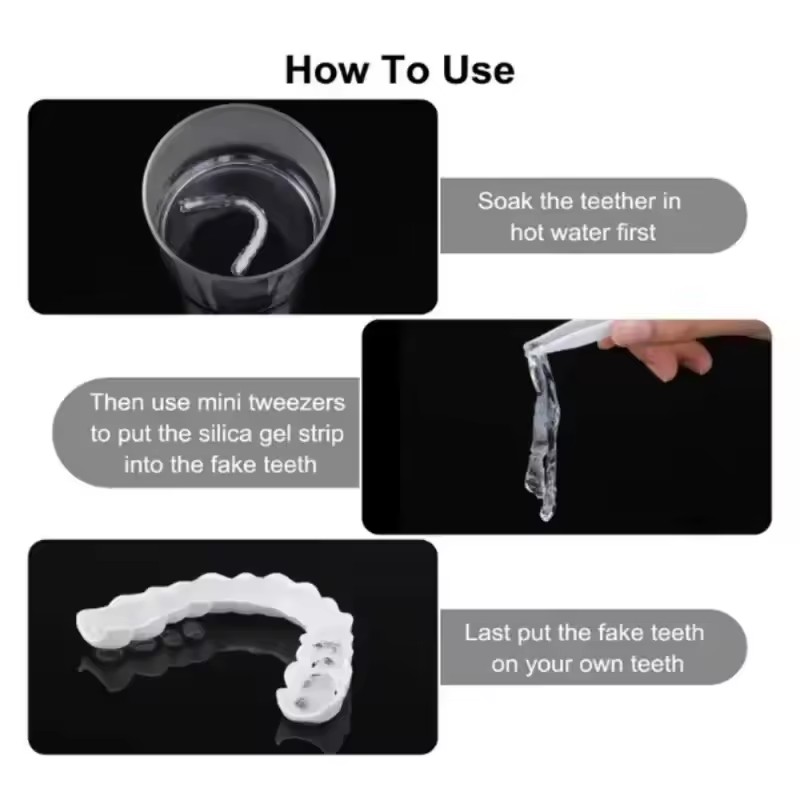 Teeth Veneers Whitening Dentur - Teeth Whitening Vape recension och pris