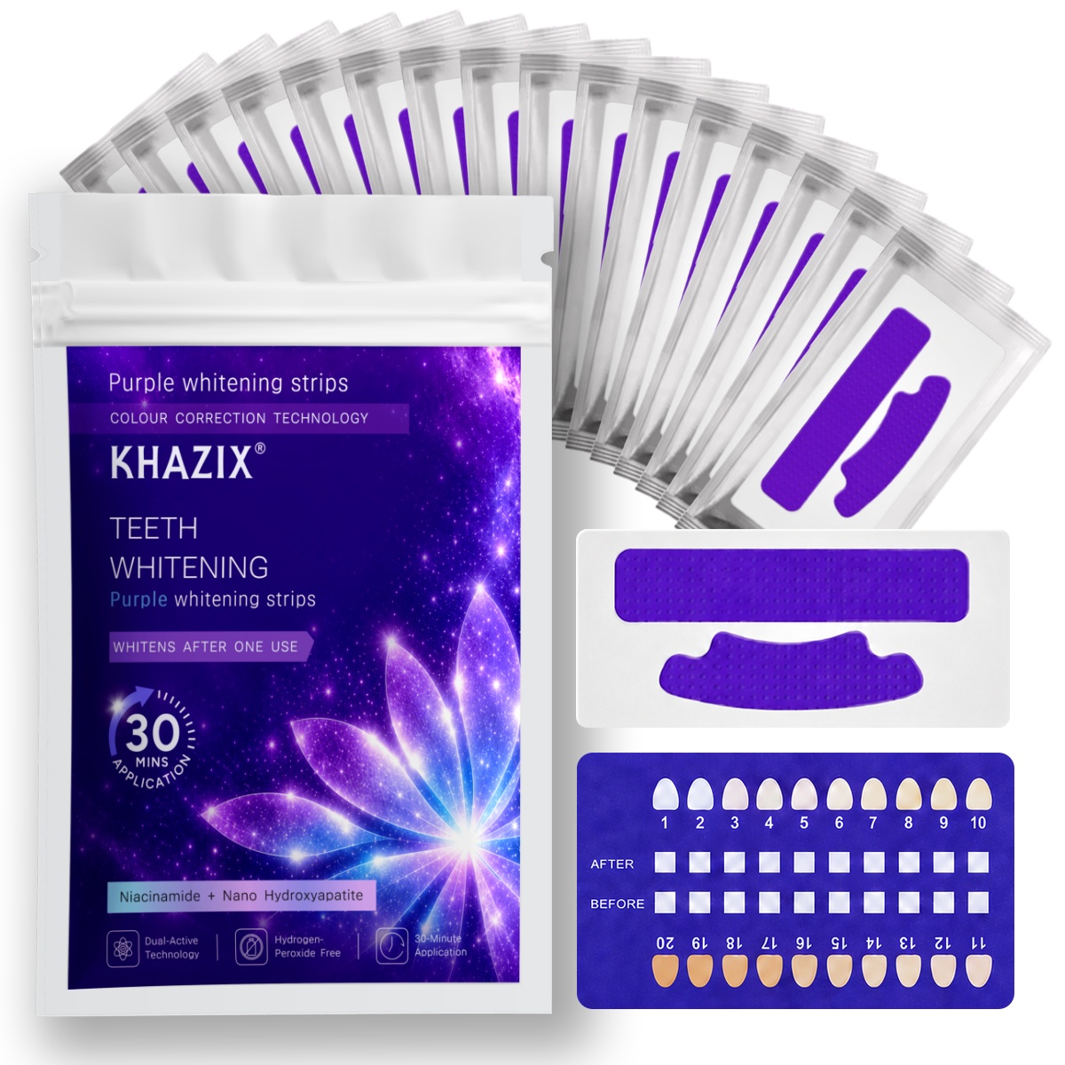 1/7 pairs Teeth Whitening Stri - Teeth Whitening Strips Crest recension och pris