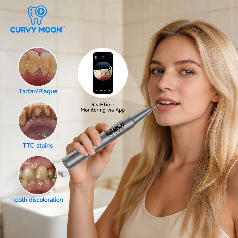 CURVY MOON Visible Electric Ul - Teeth Whitening Professional recension och pris