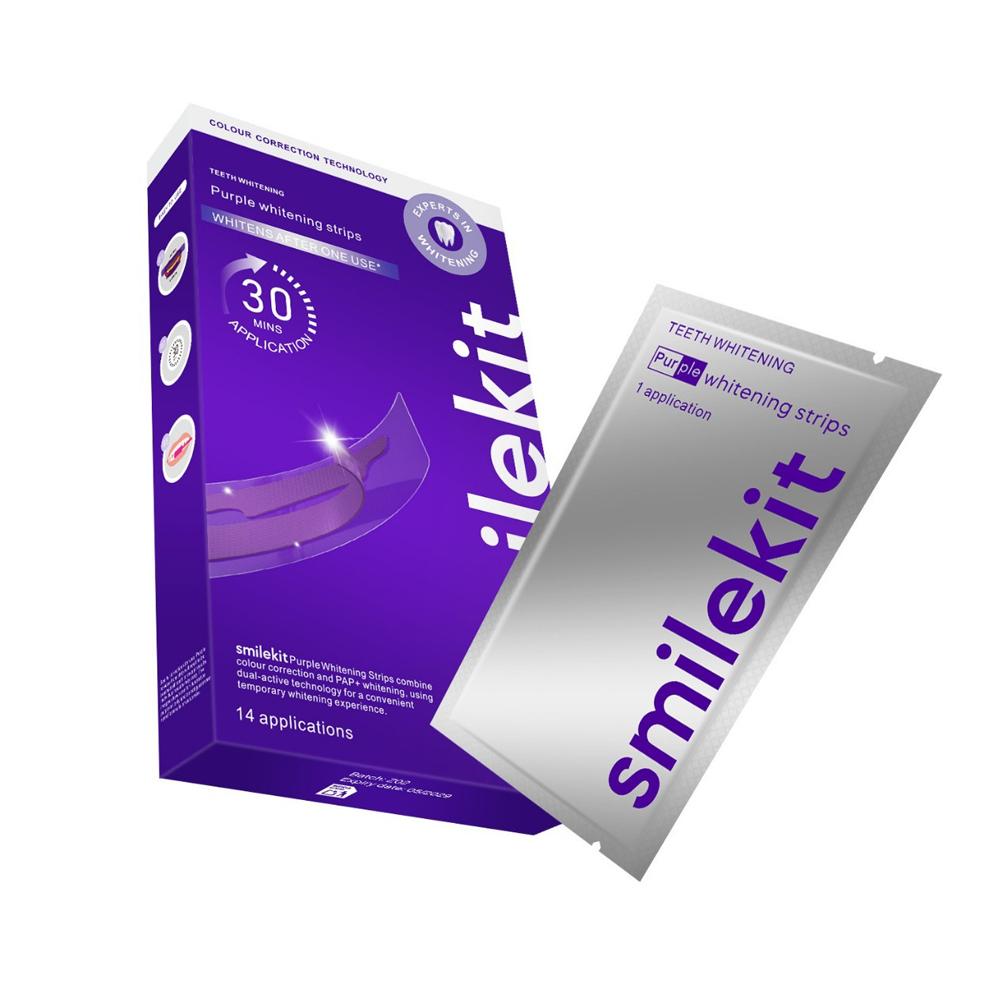 Smilekit Teeth Whitening Stri - Teeth Whitening Strips Crest recension och pris