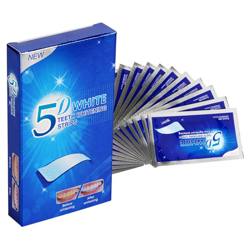 1-12pcs 5D Whitening Teeth Sti - Teeth Whitening Gels recension och pris