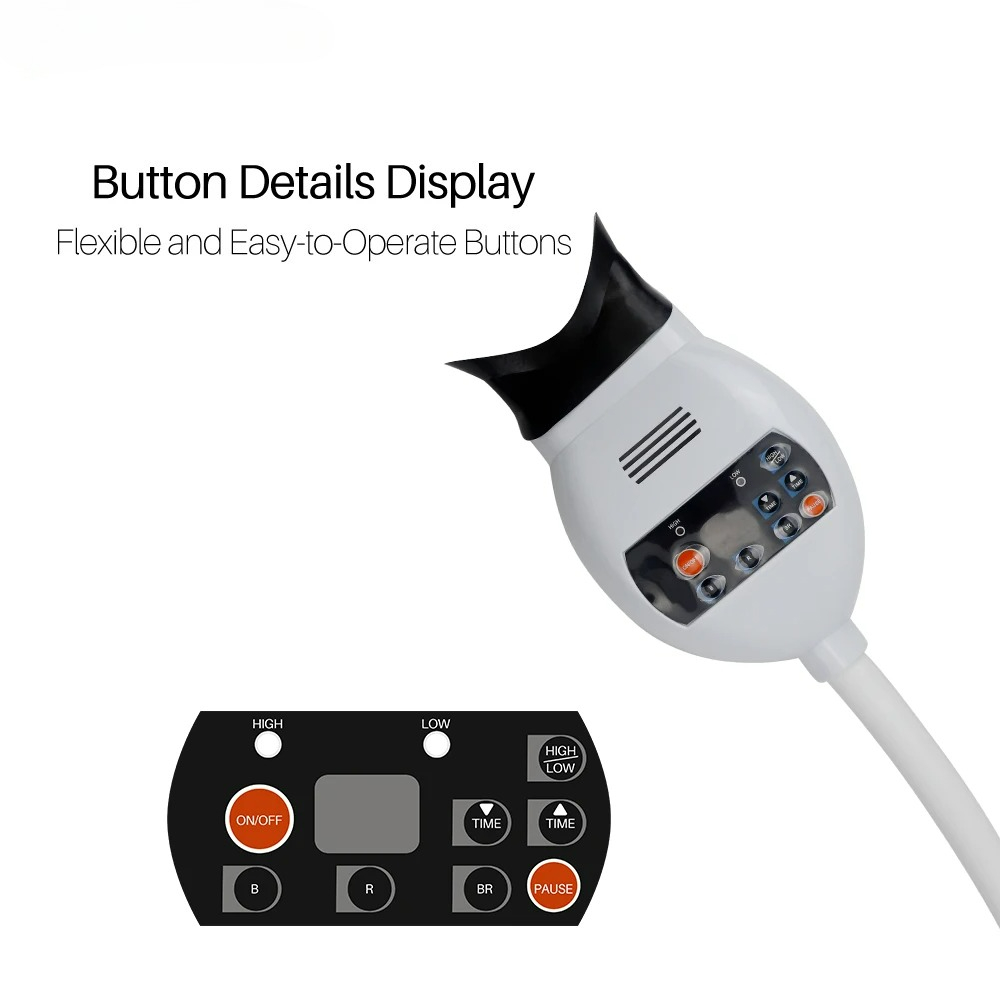 Adjustable 3 Colors LED Teeth  - Teeth Whitening Professional recension och pris