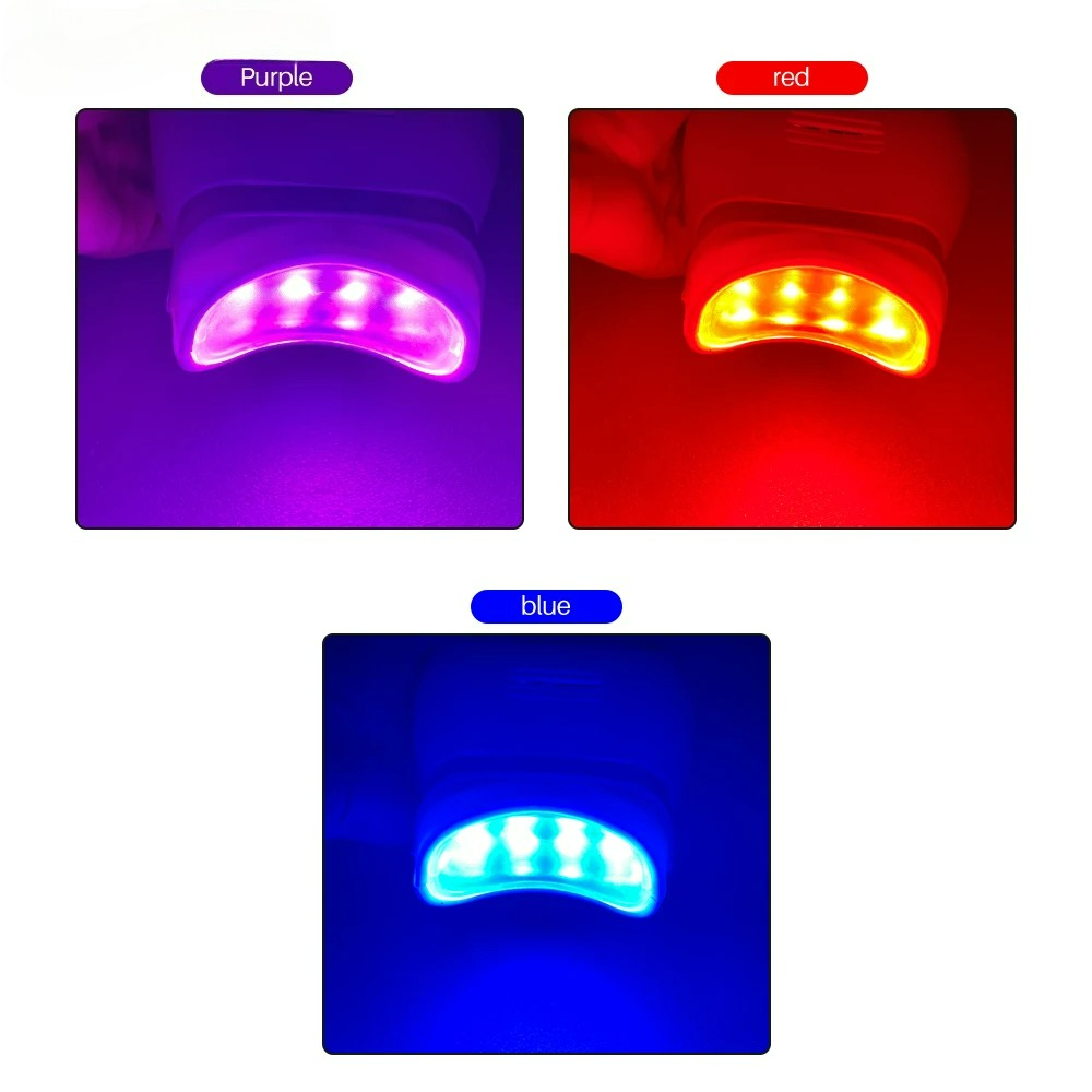 Adjustable 3 Colors LED Teeth  - Teeth Whitening Professional recension och pris