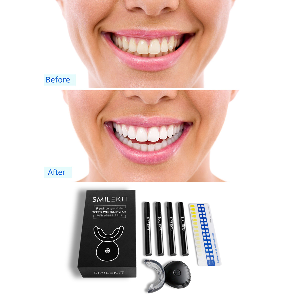 New Electric Teeth Whitening L - Teeth Whitening Led Kit recension och pris
