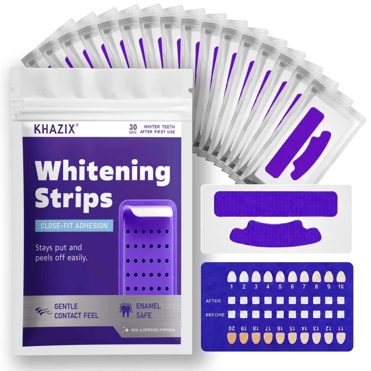 7PCS Teeth Whitening Strips fo - Teeth Whitening Strips Crest recension och pris