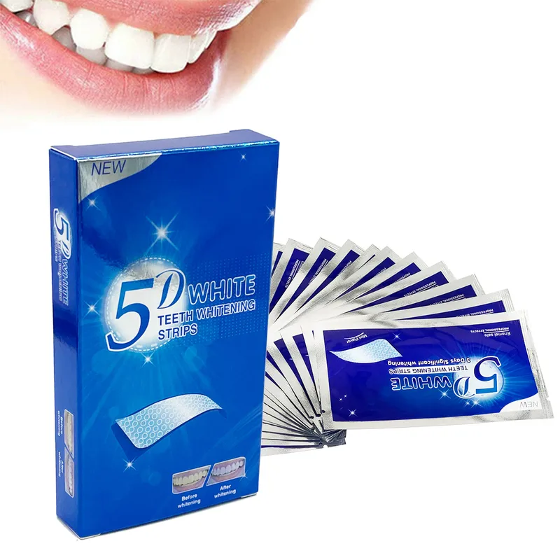 5D gel tooth whitening kit whi - Teeth Whitening Strips Crest recension och pris