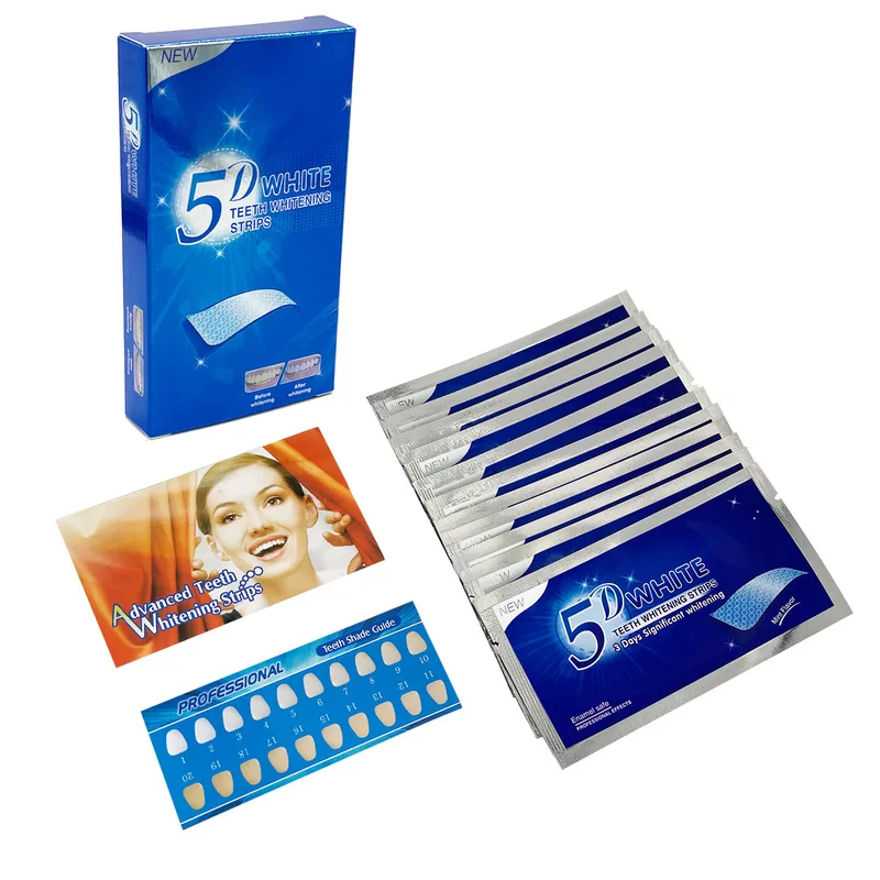 5D gel tooth whitening kit whi - Teeth Whitening Strips Crest recension och pris