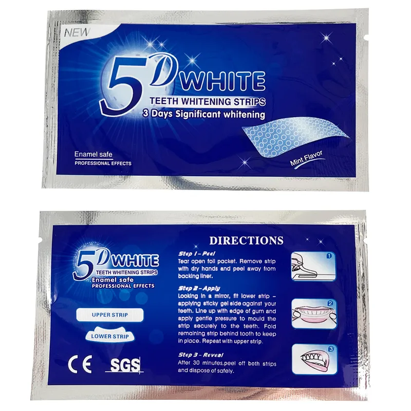 5D gel tooth whitening kit whi - Teeth Whitening Strips Crest recension och pris