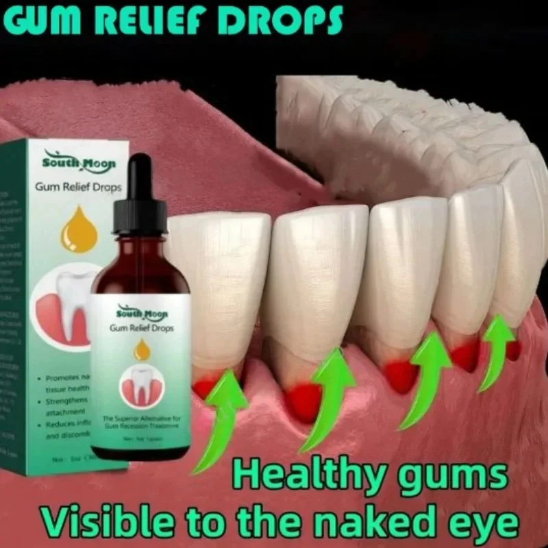 Gum Repair Drops Relieve Reced - Teeth Whitening Paste recension och pris