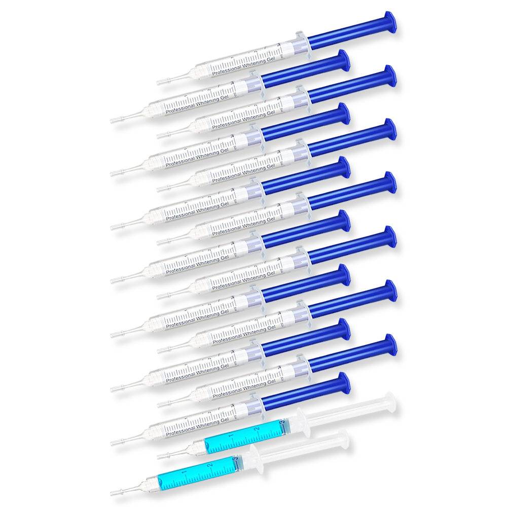 Teeth Whitening Gel Mint Flavo - Teeth Whitening Led Kit recension och pris