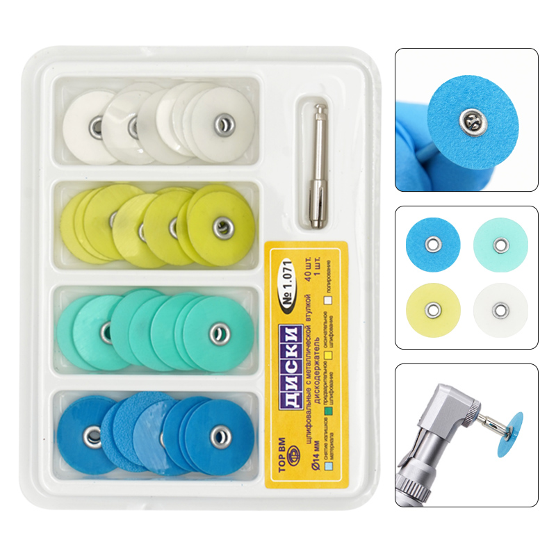 40Pcs/Box Dental Polishing Dis - Teeth Whitening Professional recension och pris
