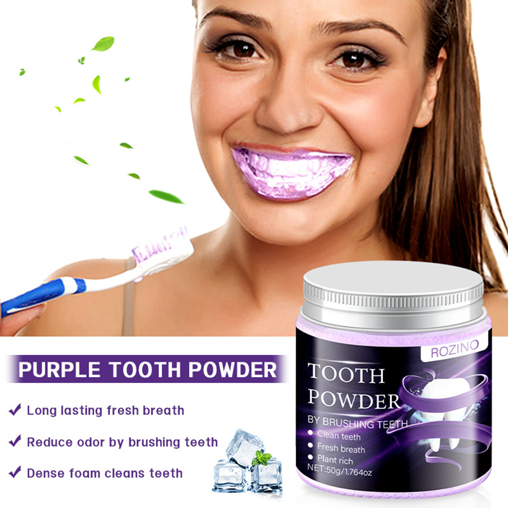 Purple White Teeth Powder Remo - Teeth Whitening For Photos recension och pris