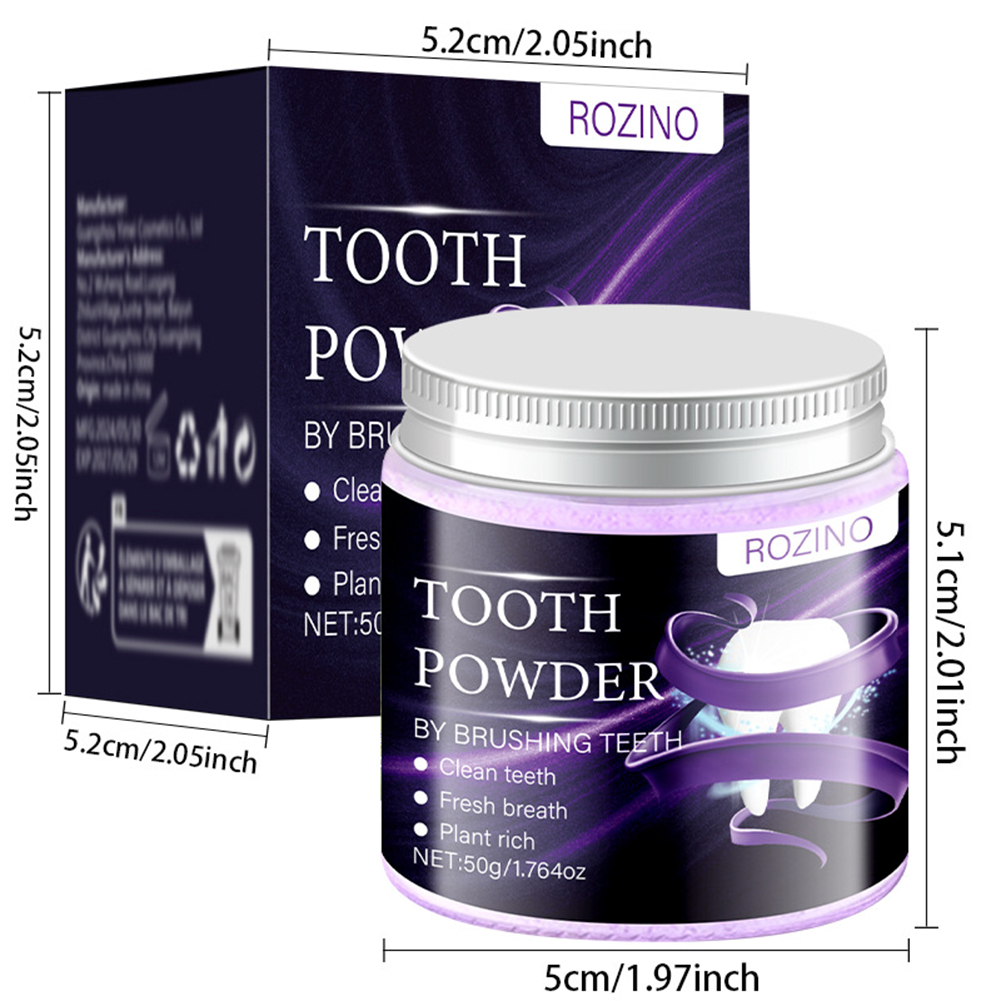 Purple White Teeth Powder Remo - Teeth Whitening For Photos recension och pris