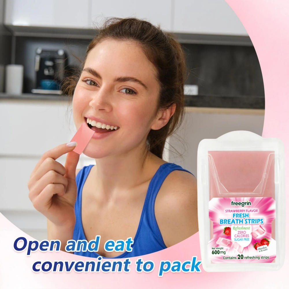 Breath Freshener Cool Strawber - Teeth Whitening In Office recension och pris